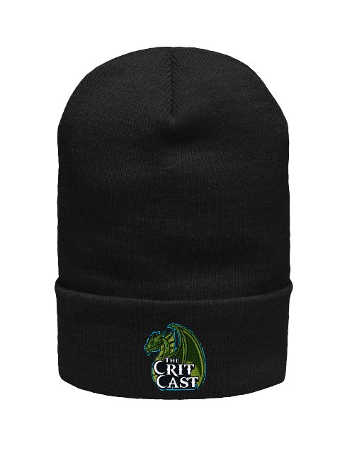 CritCast Dragon Logo Beanie