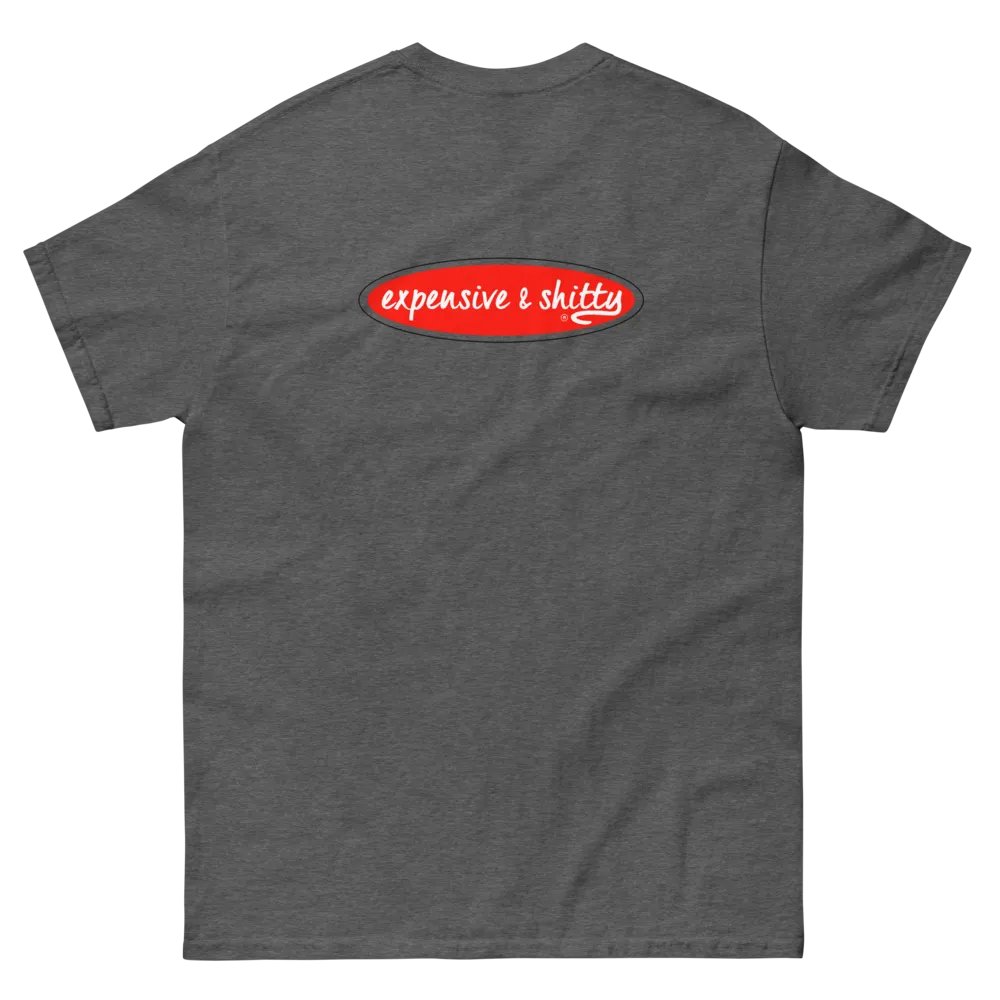 EXPENSIVE & SHITTY UNISEX EMBROIDERED HEAVY TEE product image (3)