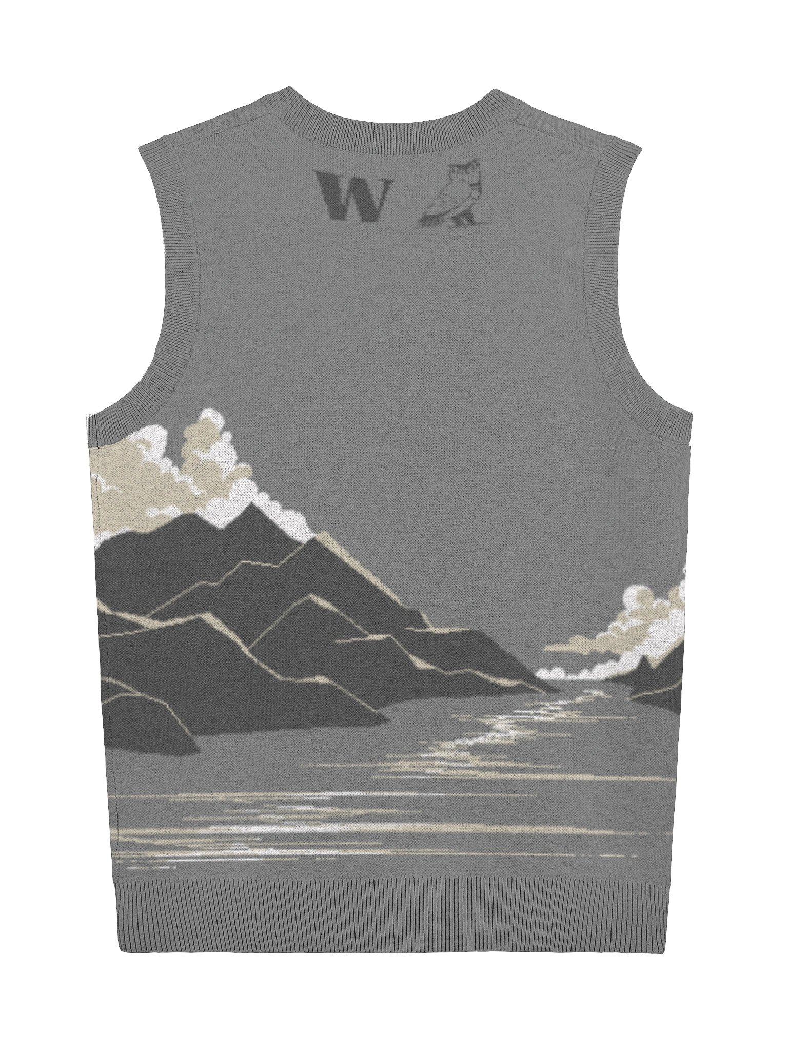 The Mountain Owl Knit V-Neck Vest product image (2)
