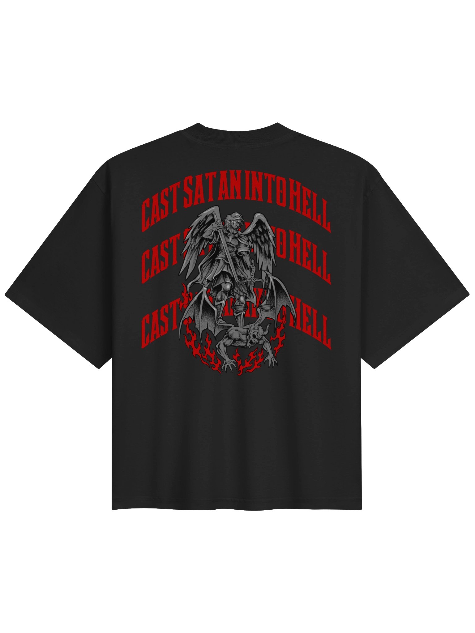 Cast Satan into Hell Metacore Saint Michael v2 Pump Cover product image (3)
