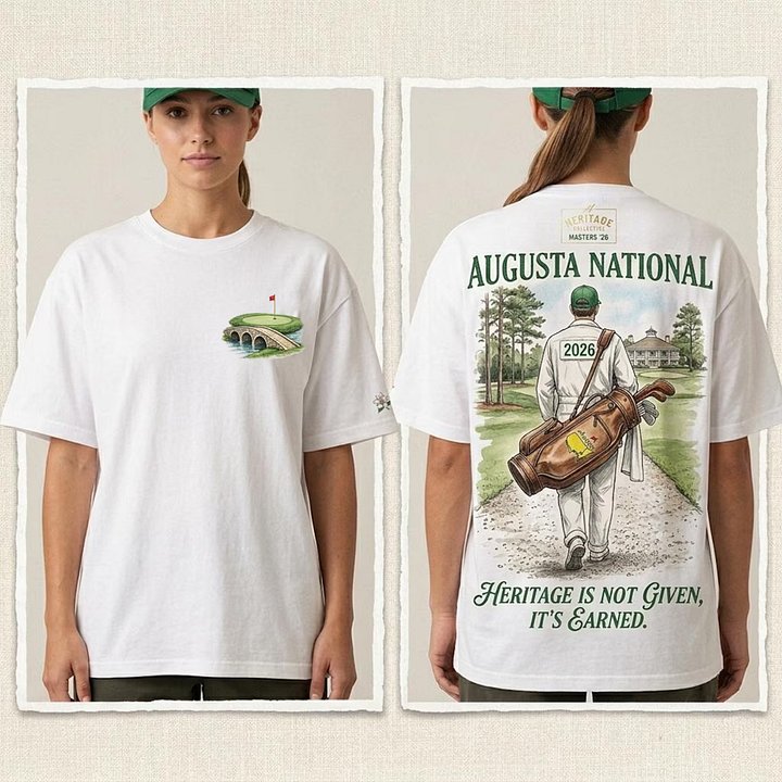 Augusta National 2026 Golf Heritage Tee | Caddie Tradition Souvenir Shirt product image (1)