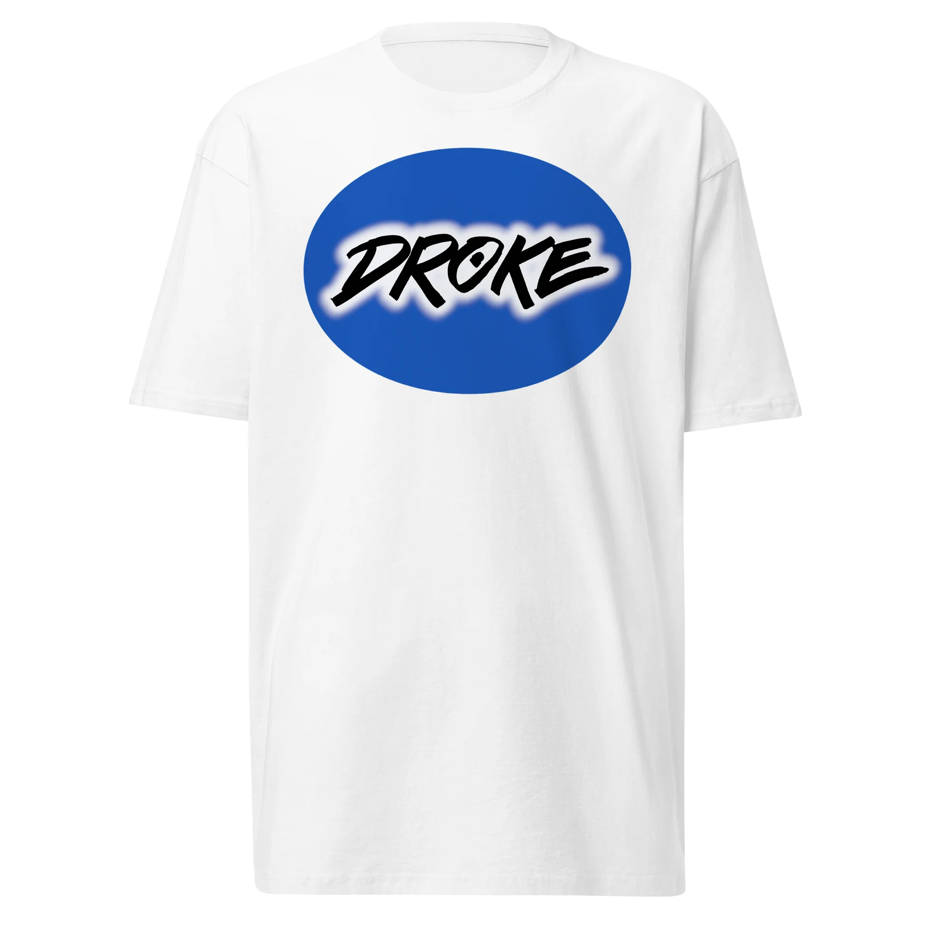 DROKE - BLUE BADGE blk logo T-shirt product image (1)