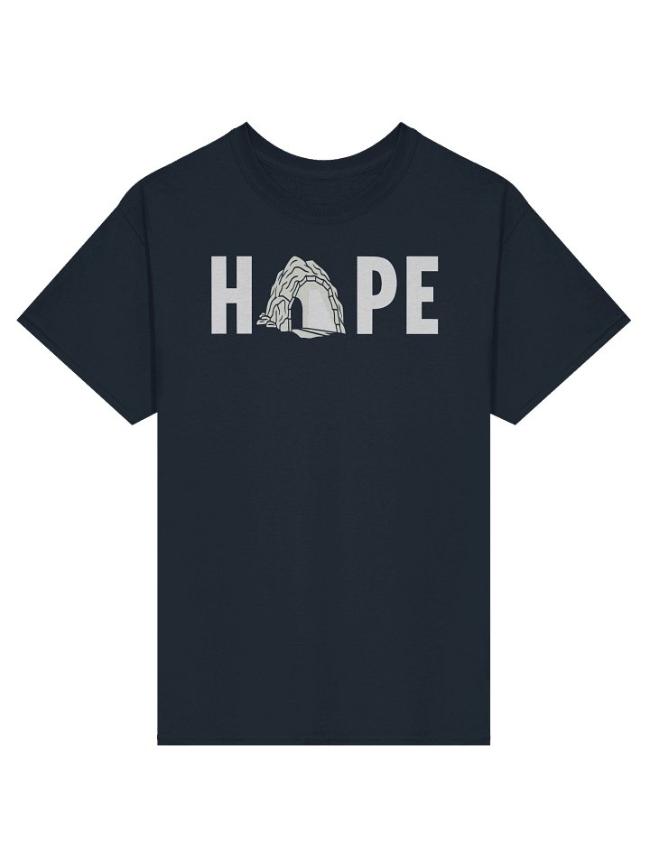 “Hope Through the Cave” Minimalist Inspirational Tee product image (1)