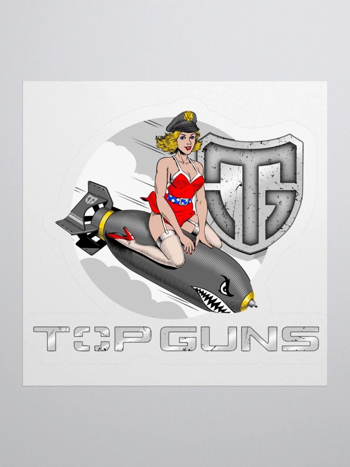 Bomber Girl Sticker product image (1)