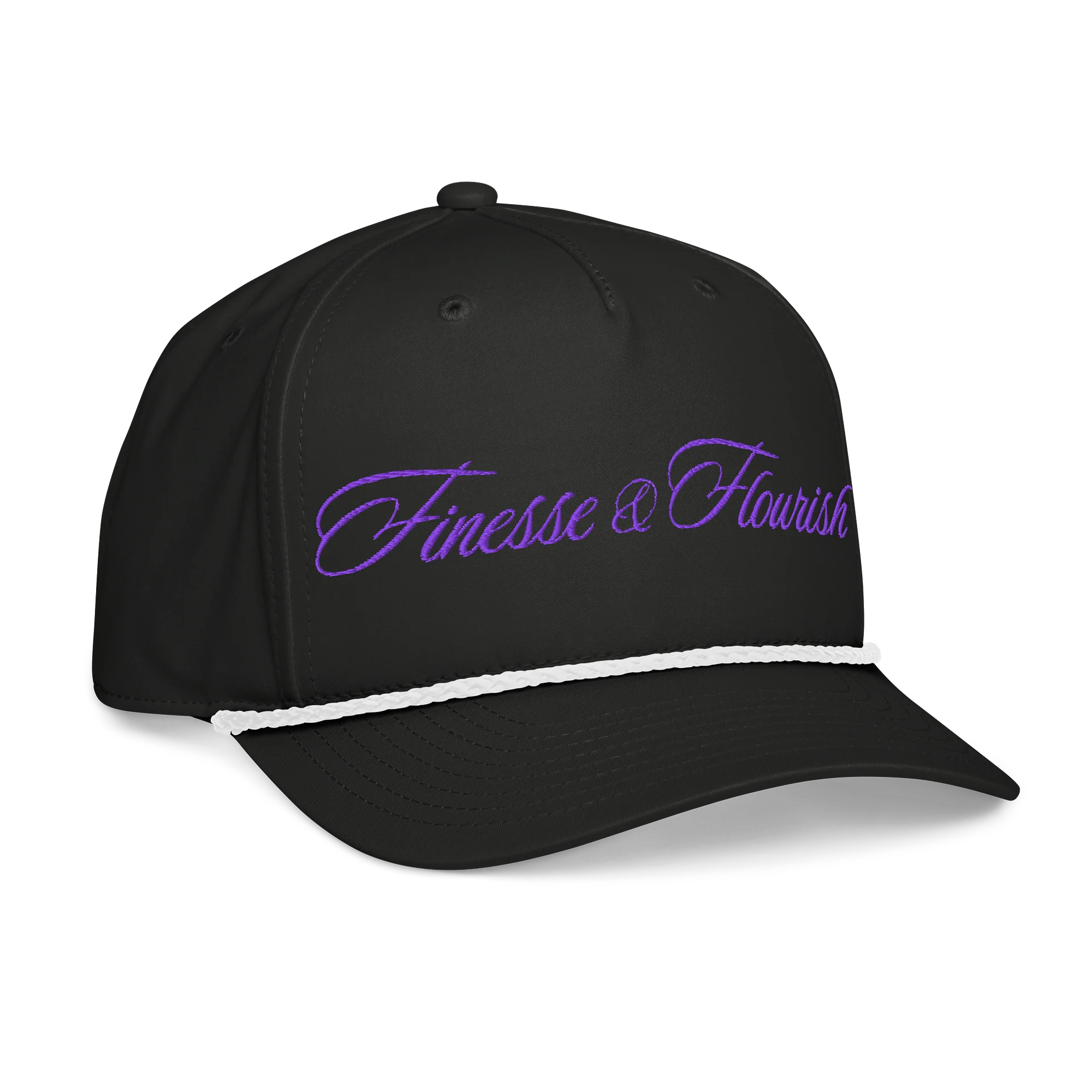 F&F Script Five-Panel Classic Rope Cap (PUR) product image (11)