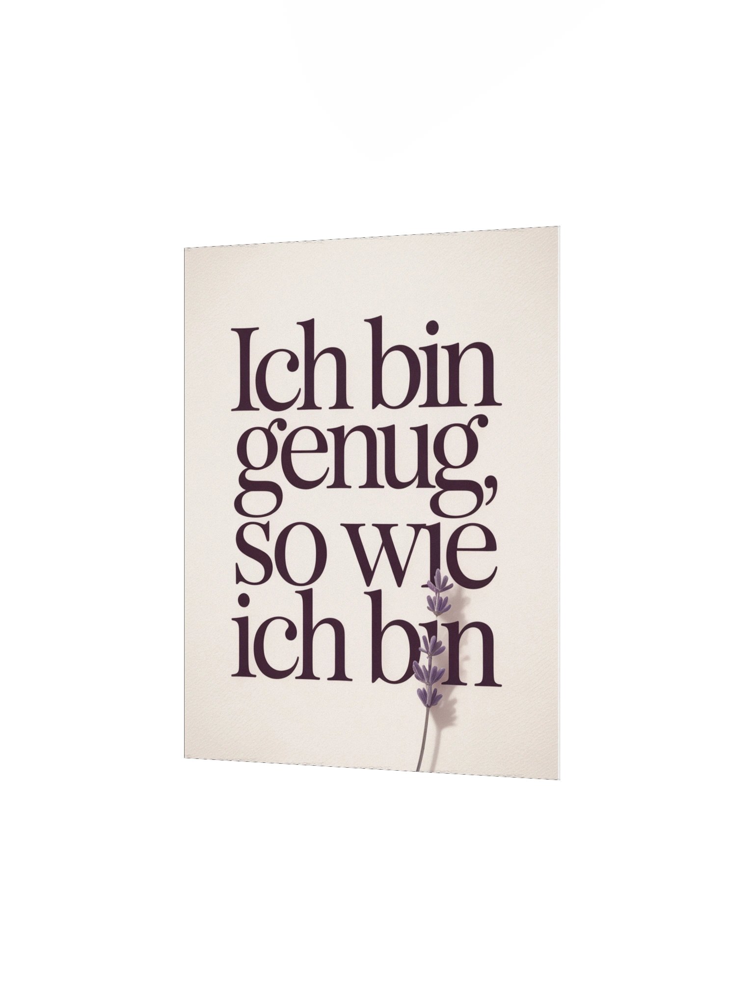 Calm Walls Print – Ich bin genug product image (6)