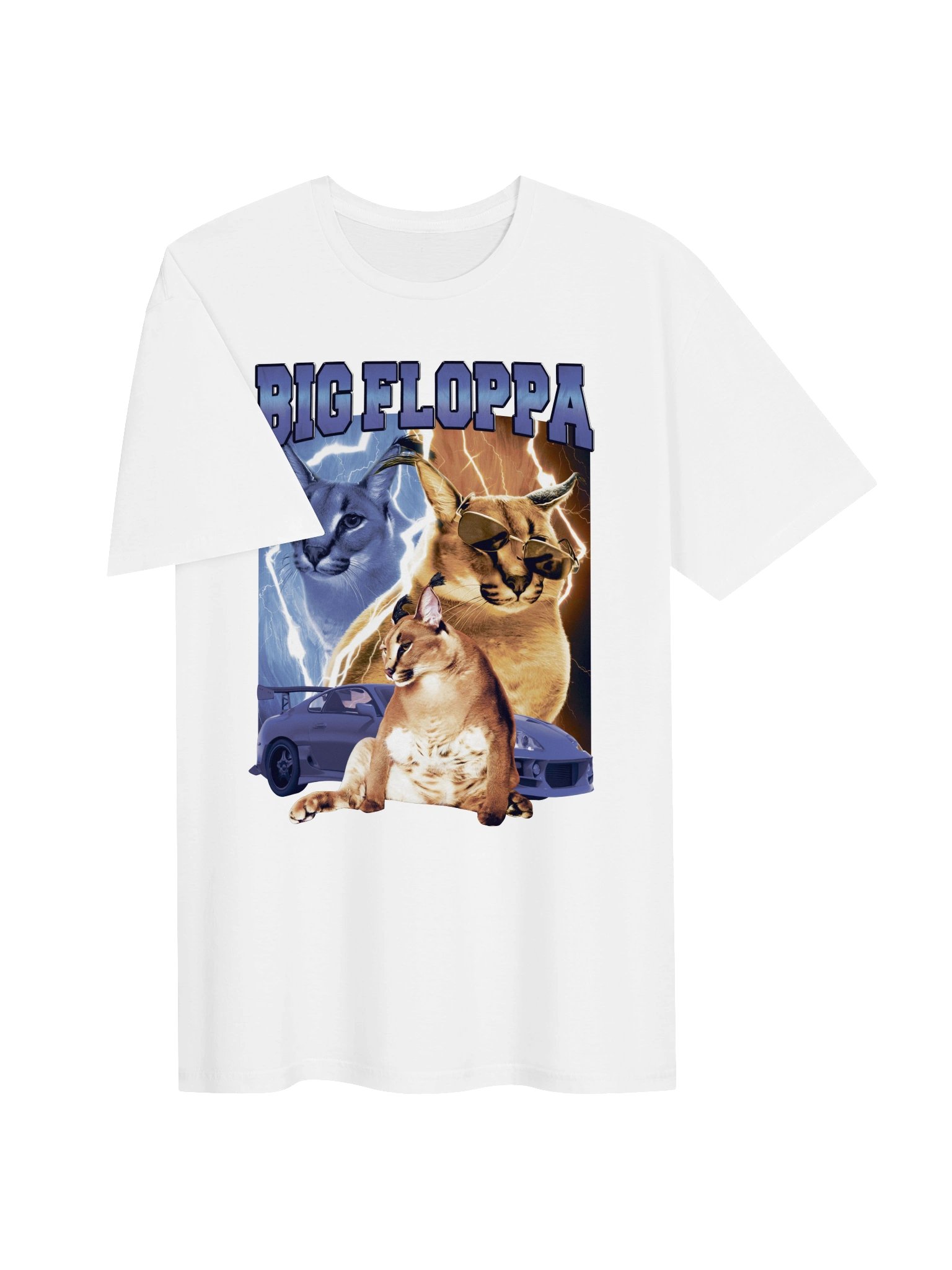 Big Floppa Gosha "Vintage" Rap T-Shirt product image (11)