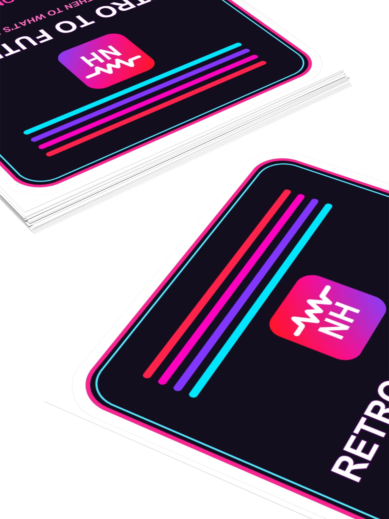 Next Hits Retro To Future Sticker product image (11)