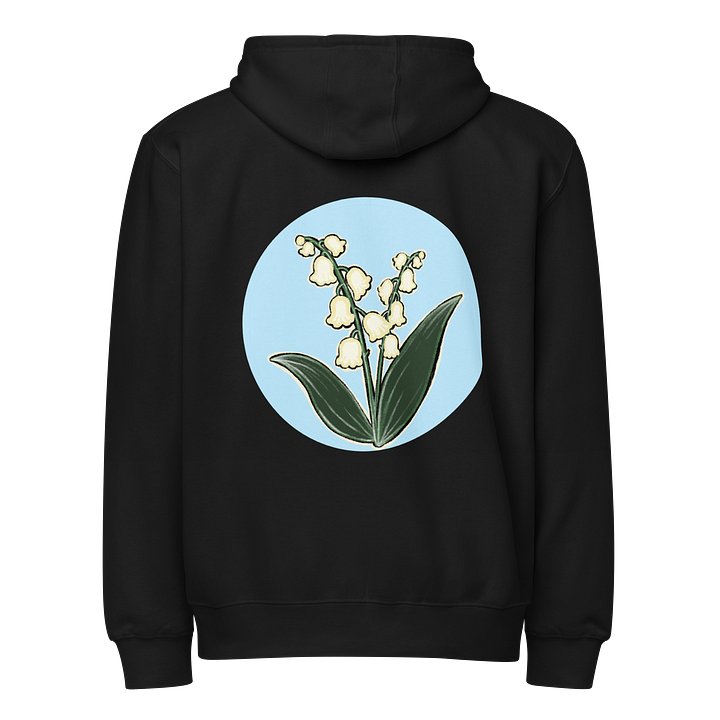 Lilly Of the Valley - Unisex Zip Hoodie product image (4)