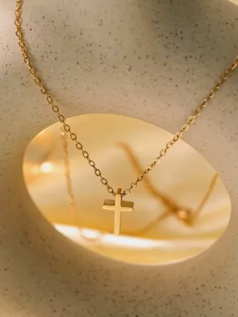 Collier « Croix Céleste » - Acier Inoxydable product image (4)