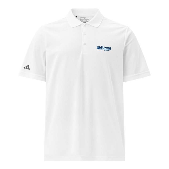 The Mustang Mood Polo - White product image (1)