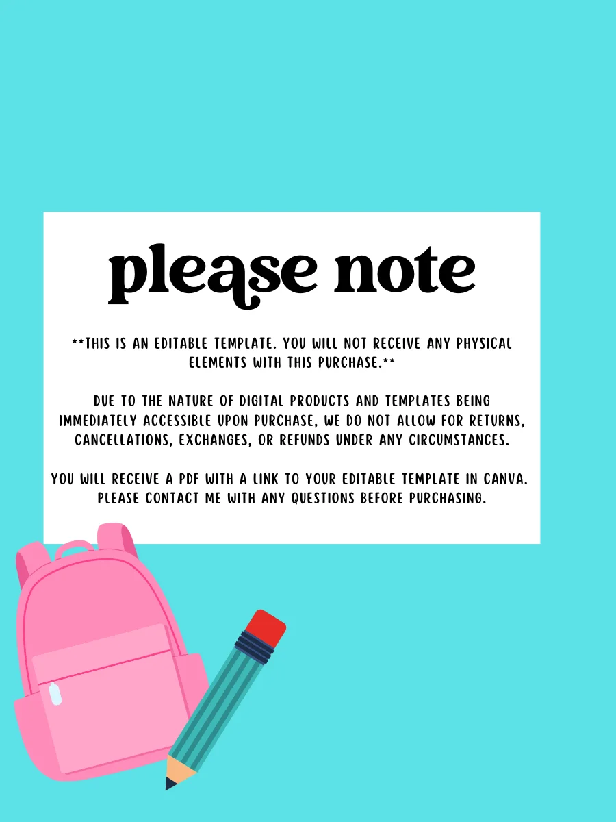 First Day Of School Activity Sheet PLR product image (6)