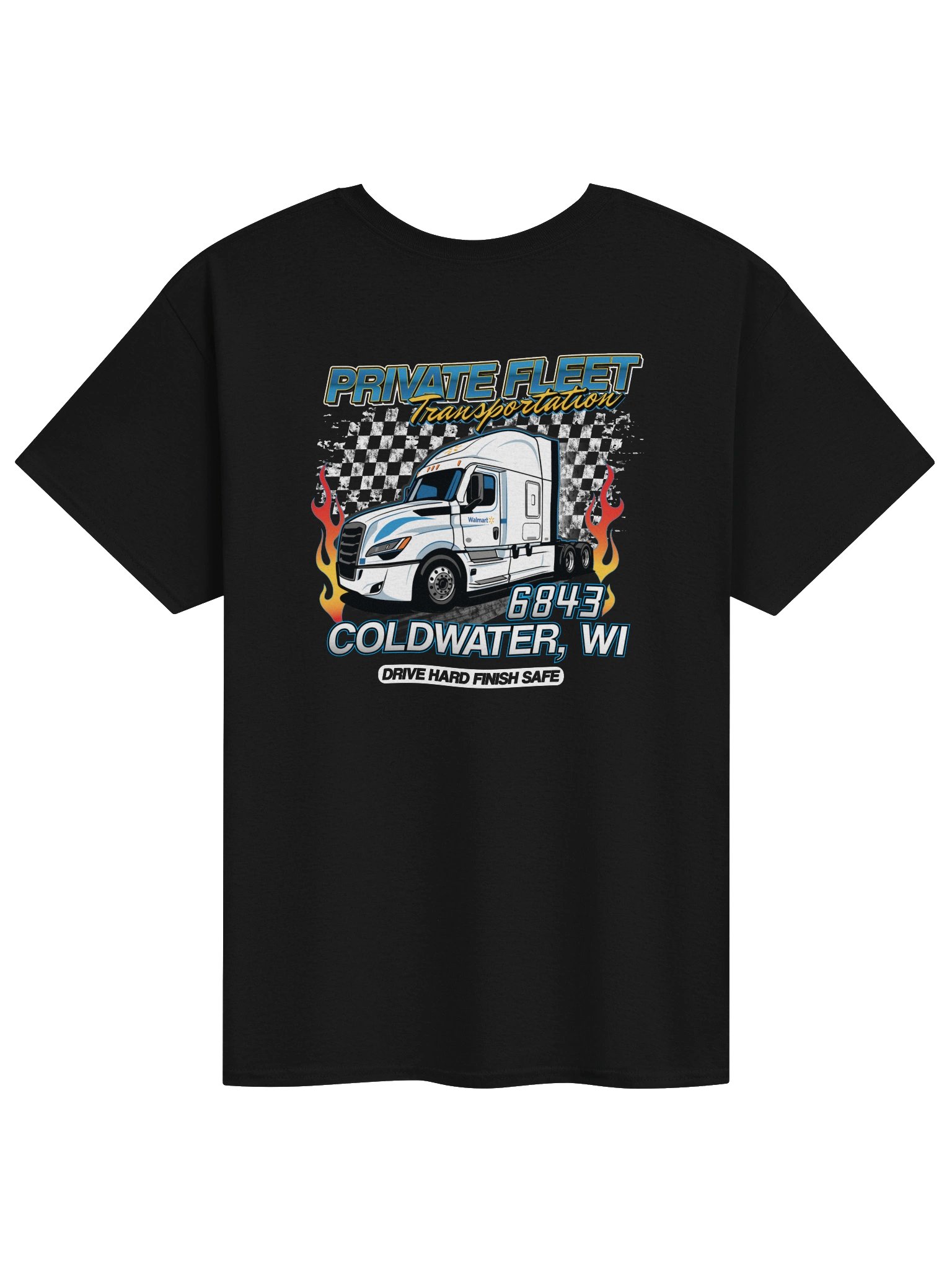 6843 Coldwater Private Fleet Racing Theme T-shirt product image (1)