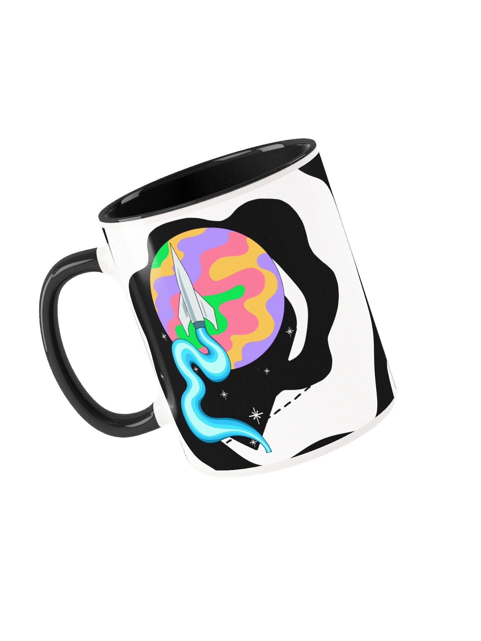 Retro Rocket - Mug product image (1)