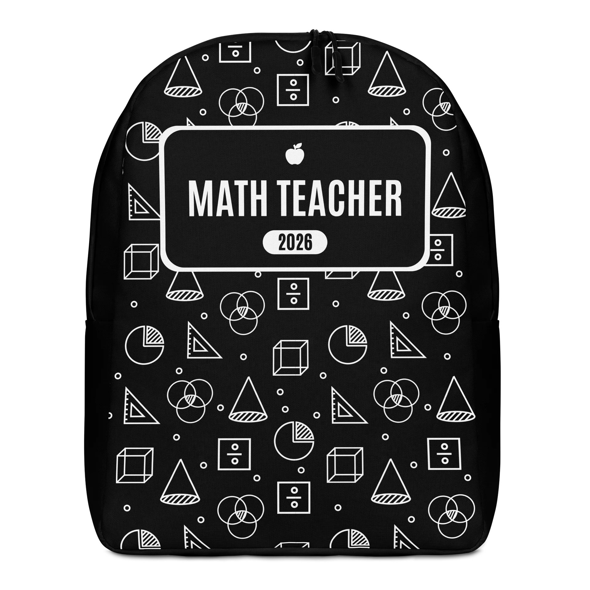 Math Teacher Backpack - Back to School Geometric Pattern Bag, Teacher Gift 2026 product image (1)