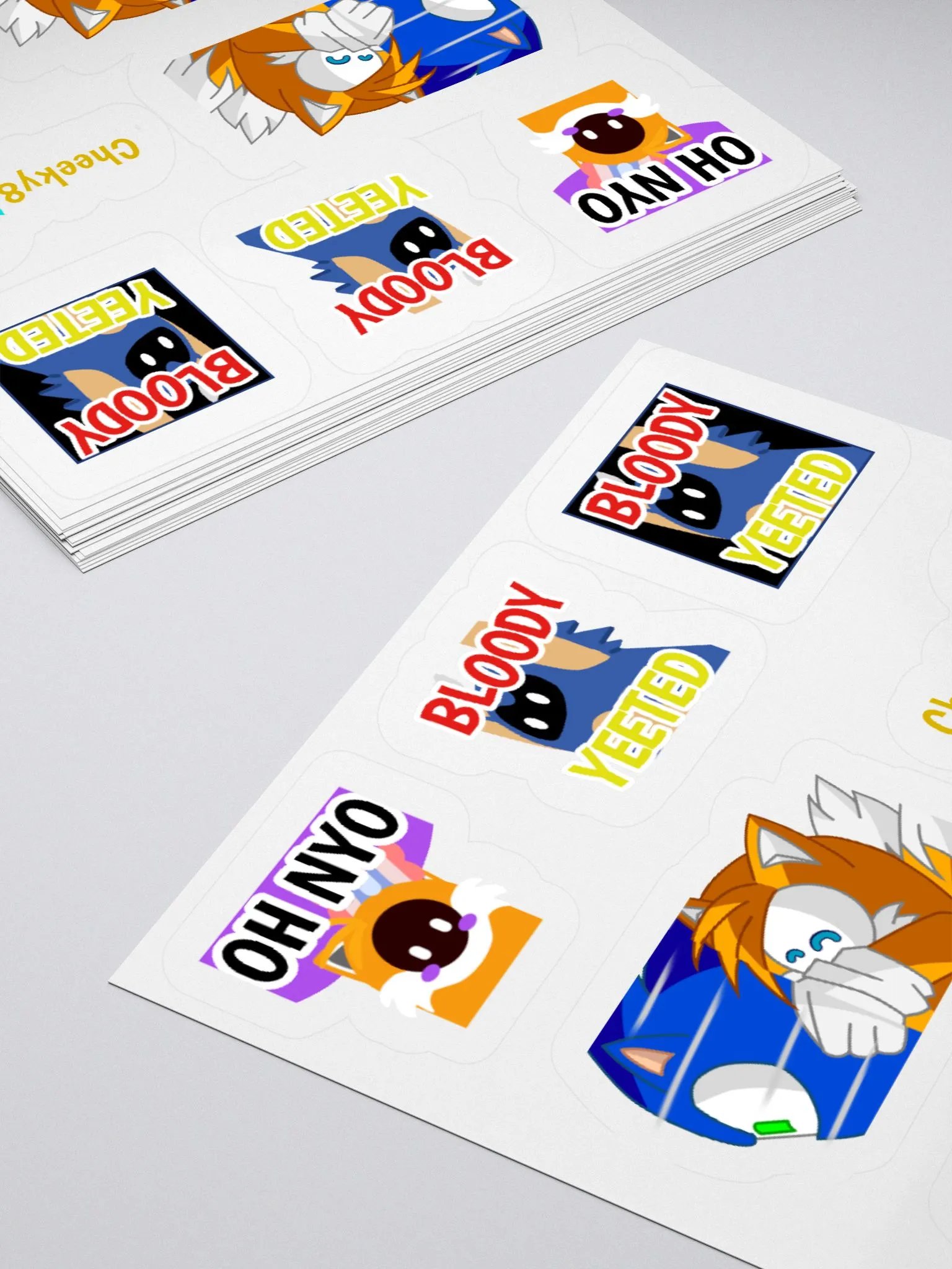 Fall Emotes Sticker Sheet product image (10)