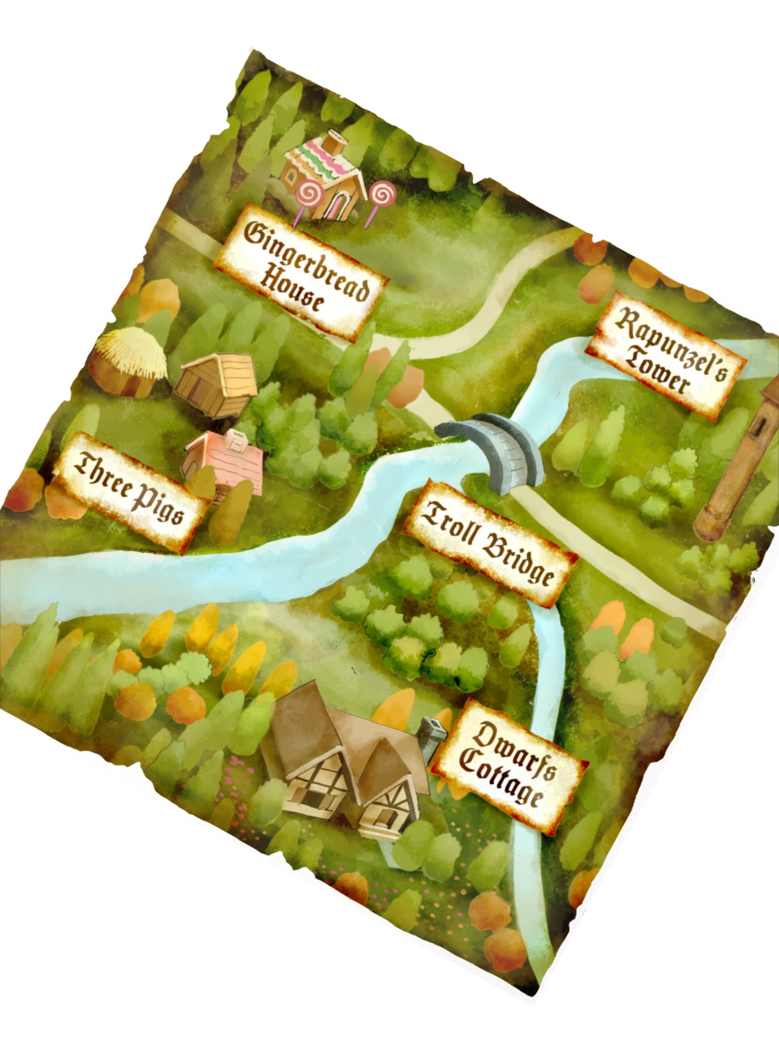 Fairy Tale Map Stickers product image (4)