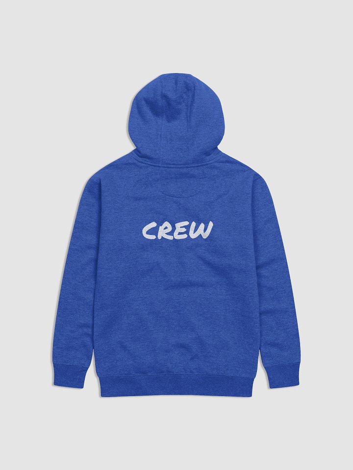 CREW - CU! Hoodie - White printed logo with CREW on the back product image (15)