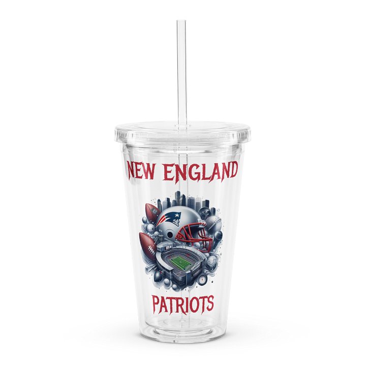 New England Cityscape Clear Tumbler (16 oz) product image (1)
