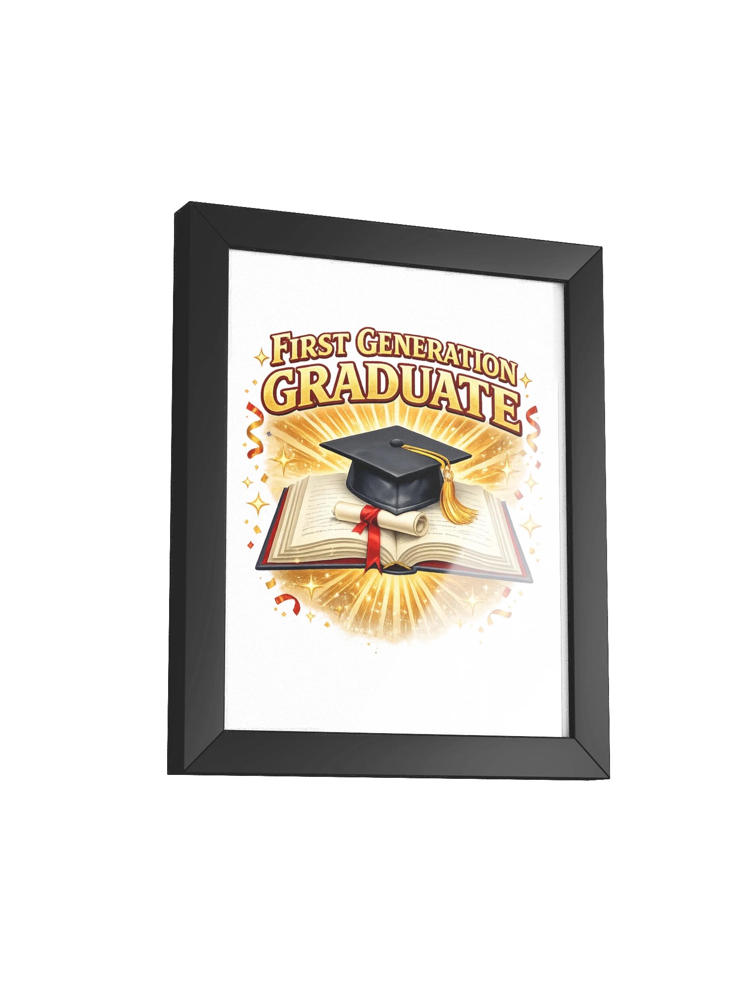 First Generation Graduate - Framed Poster product image (2)