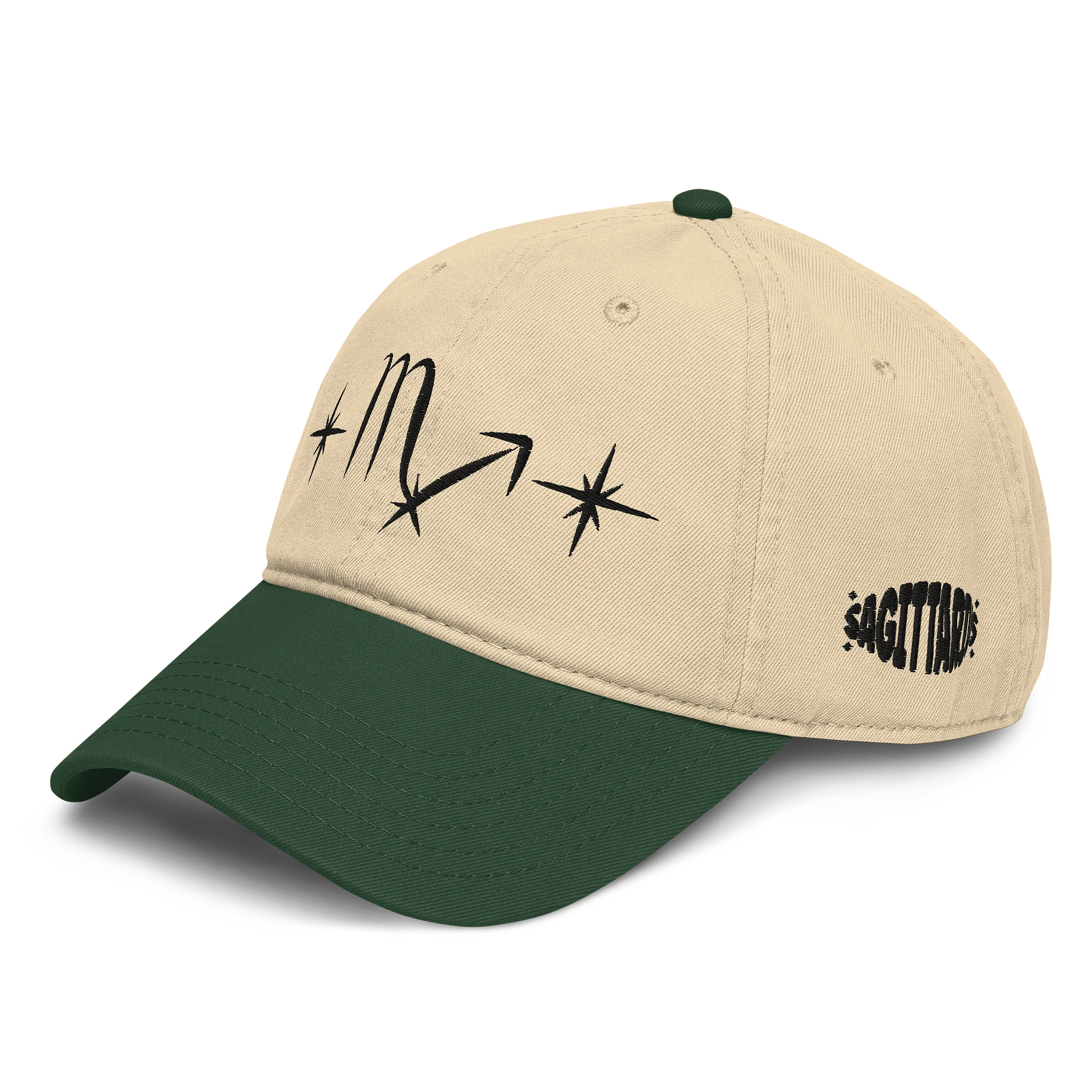 scorpio sagittarius cusp dad hat (black) product image (20)