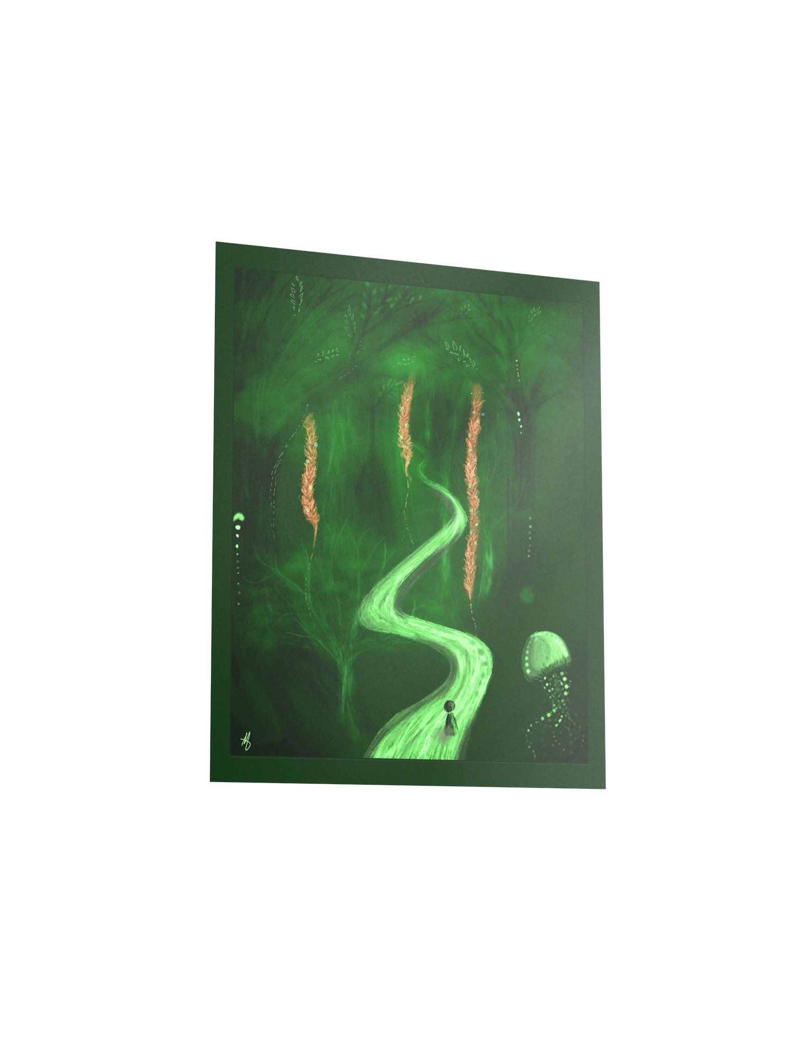 Deep Within: The Soul's Luminous Path – Fine Art Poster product image (3)