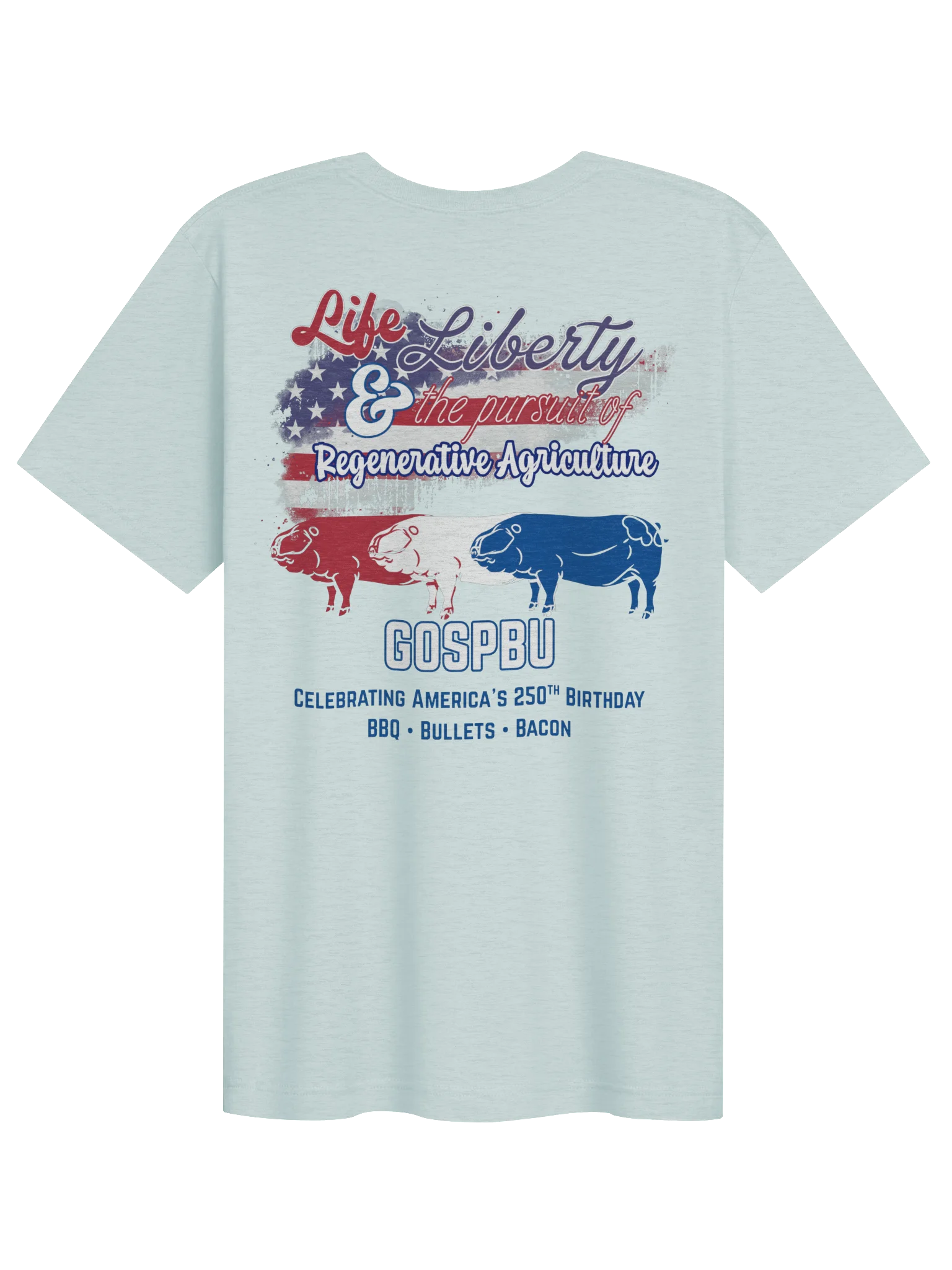 Liberty & Bacon Patriotic Pig Tee product image (2)