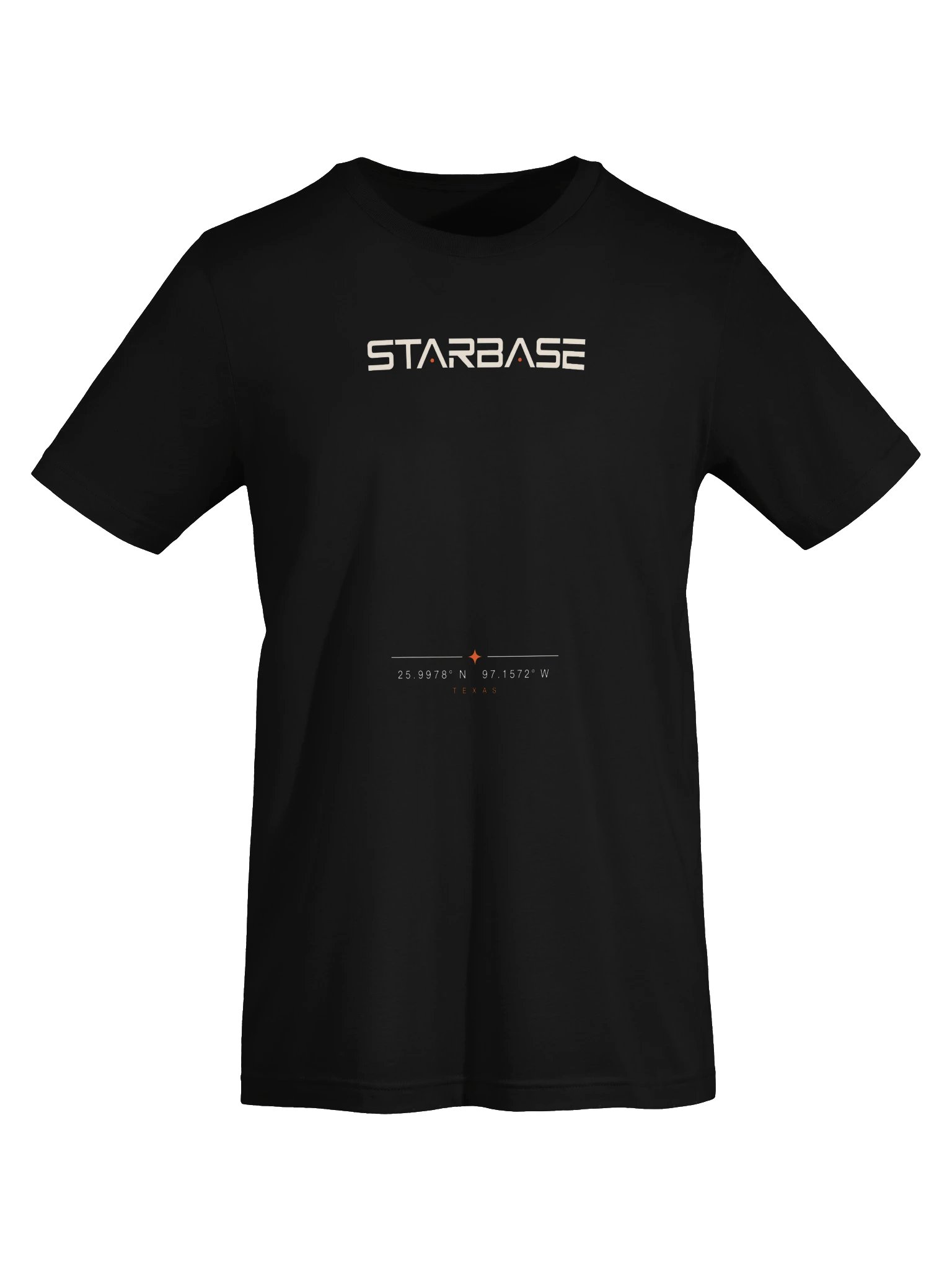 SpaceX Starship Starbase Coordinates Tee product image (5)