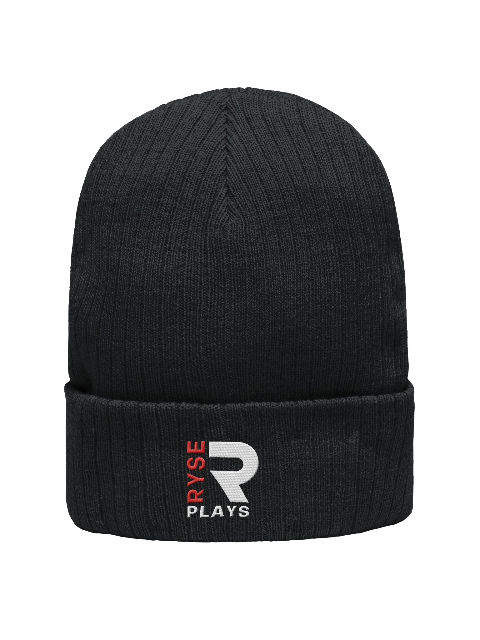 Ryse Plays Beanie (White & Red Logo) product image (1)