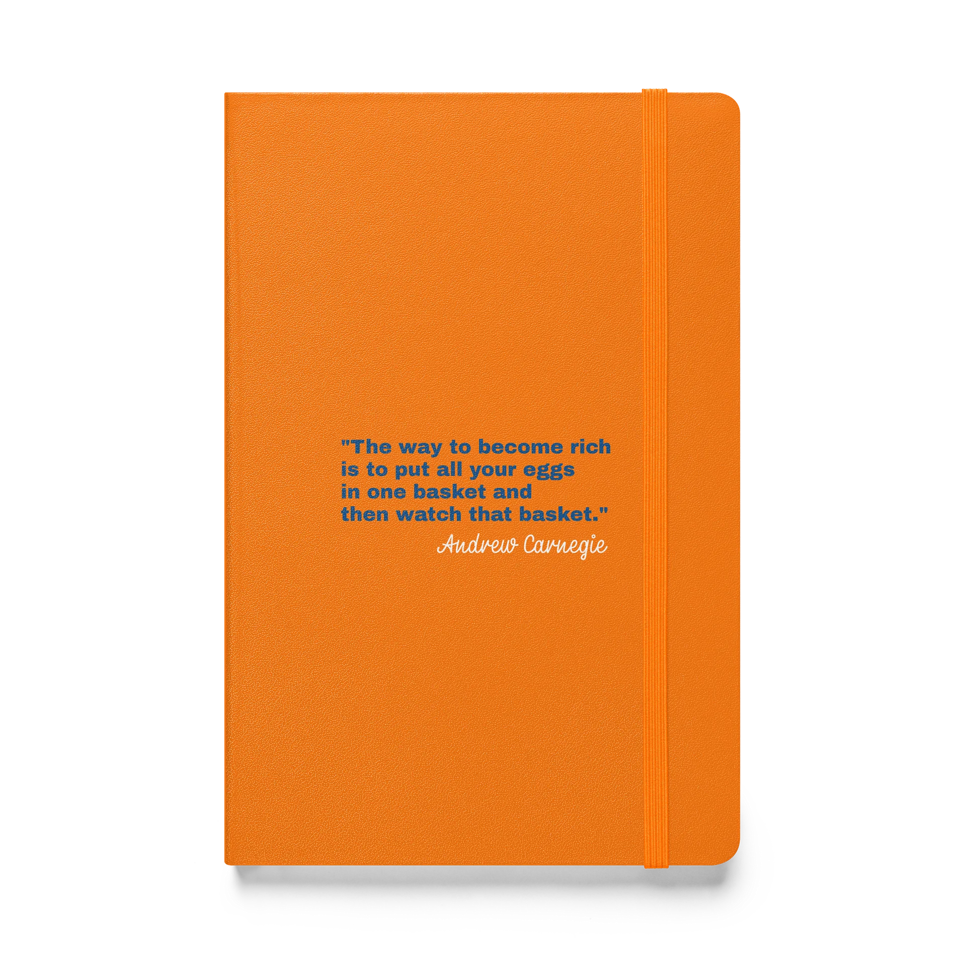 Hardcover Notebook - Carnegie Orange product image (1)