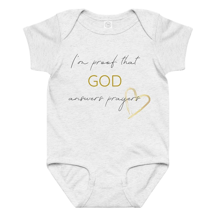 Proof that God answers prayers - black product image (1)