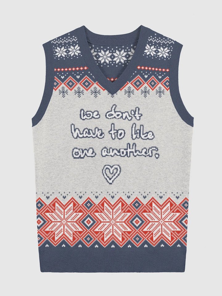 ONE ANOTHER (holiday vest 1) product image (1)
