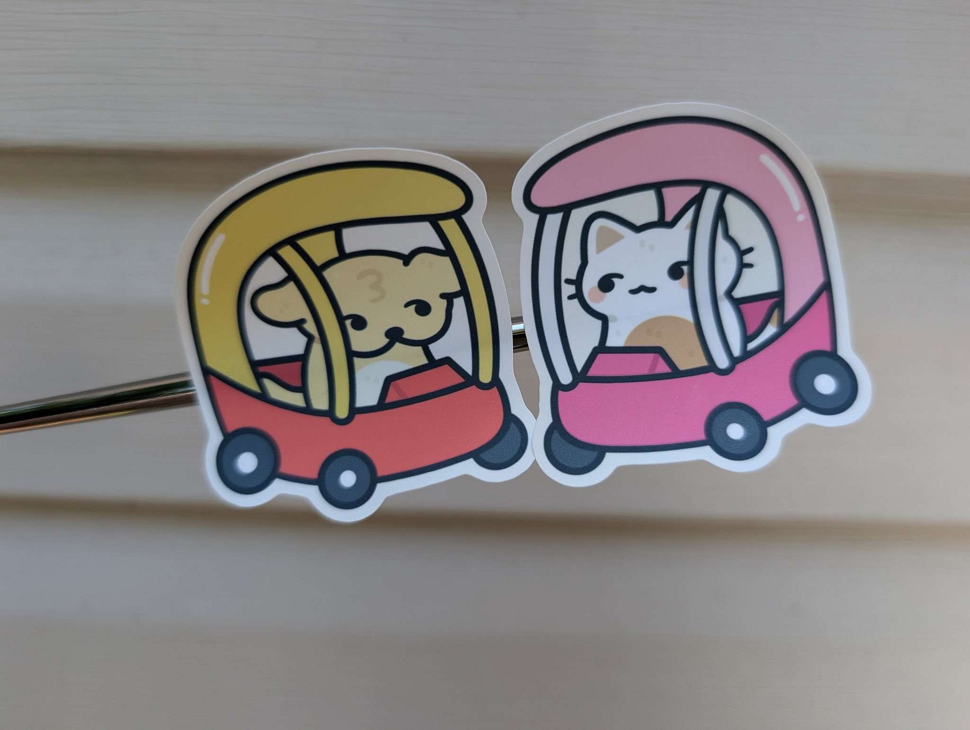 Suni & Luna Matching Car Stickers product image (4)