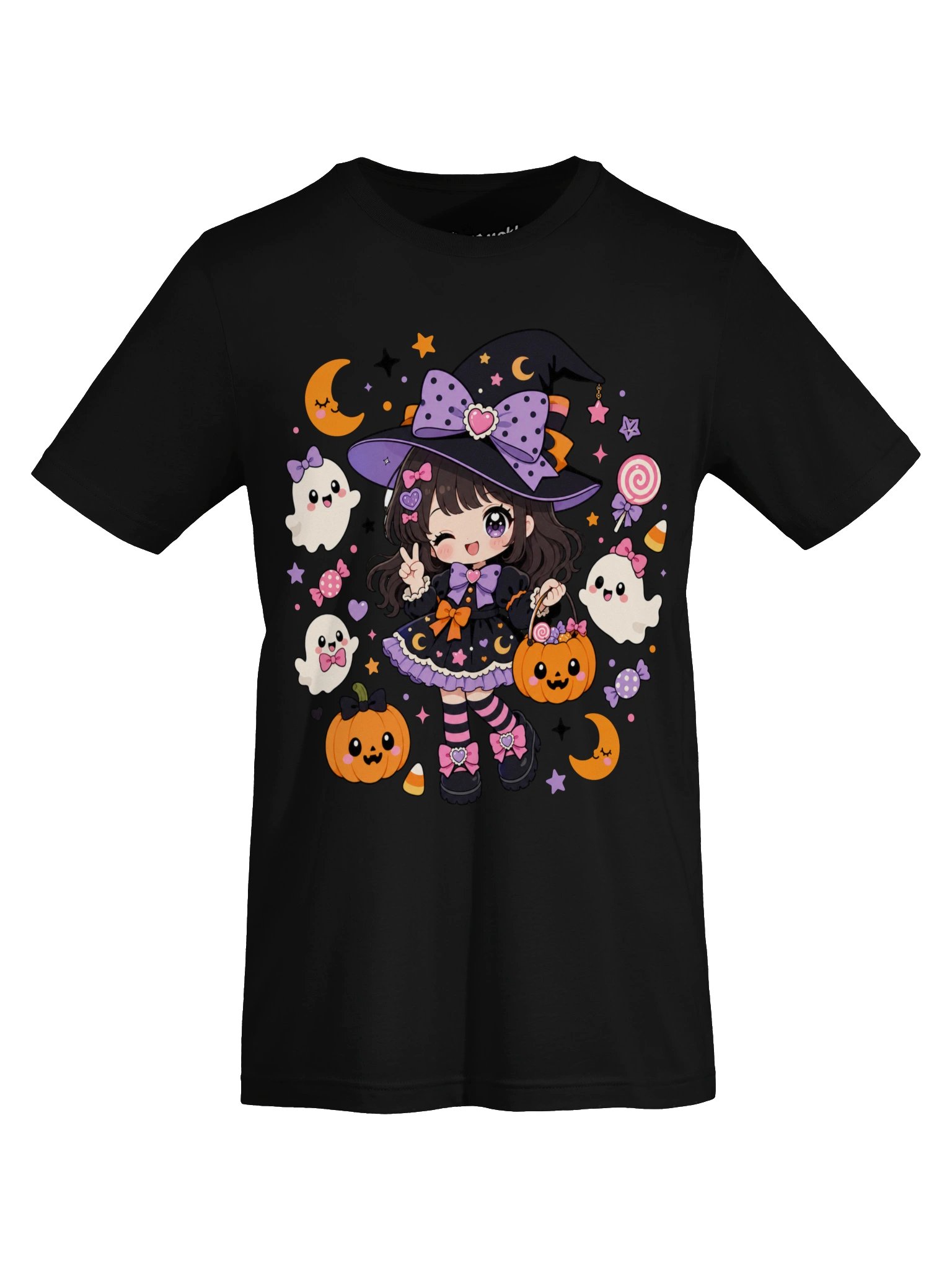 Cute Witch Halloween Tee product image (49)
