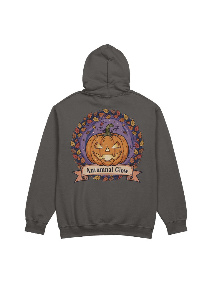 Autumnal Glow Halloween Hoodie – Cozy Pumpkin Jack-O'-Lantern Sweatshirt for Spooky Season product image (18)
