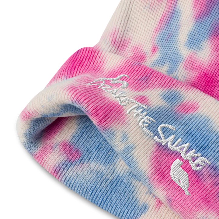Snakey Tie Dye Beanie product image (2)