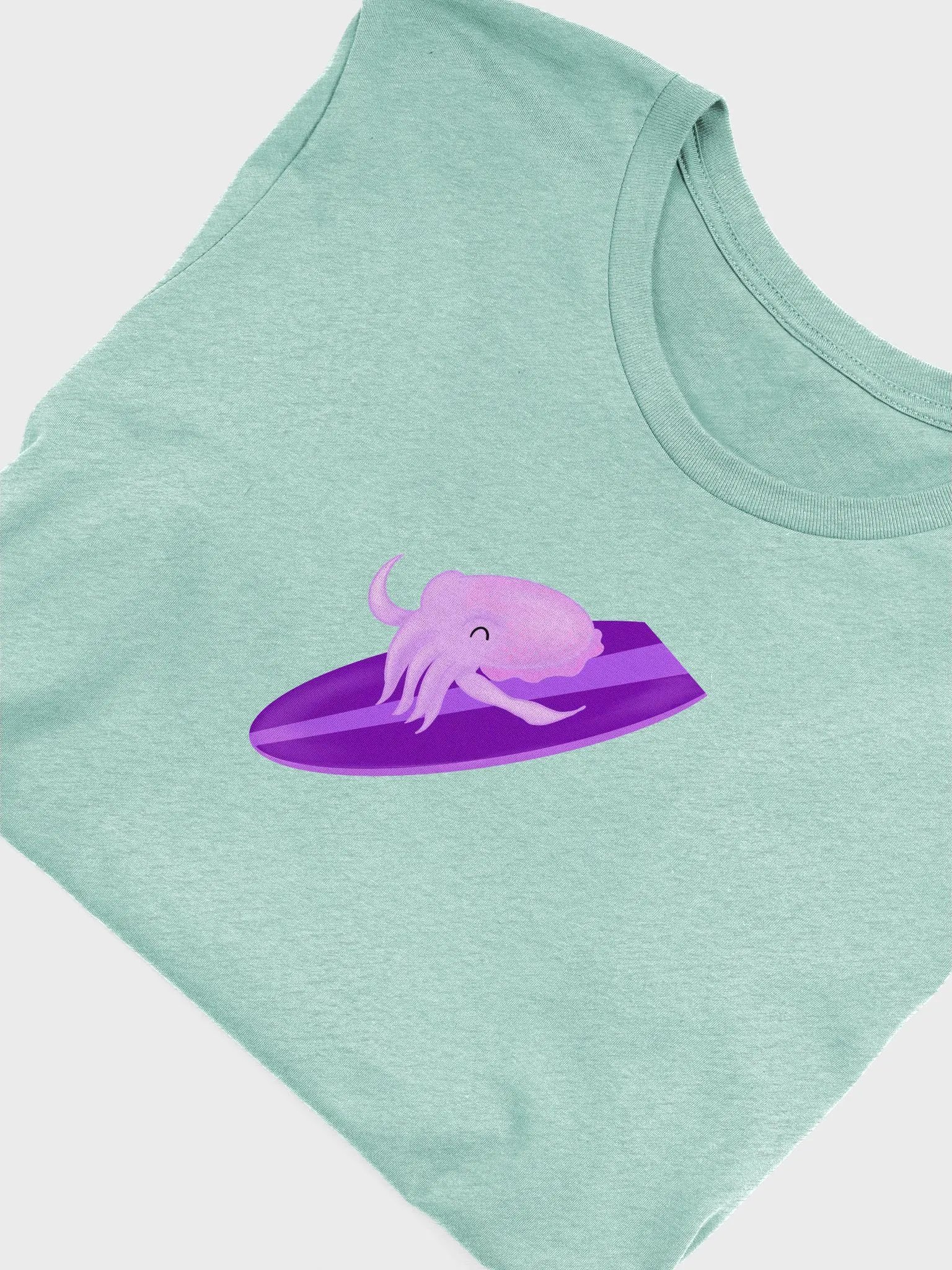 Surfing Cuttlefish Doodle Tee product image (1)
