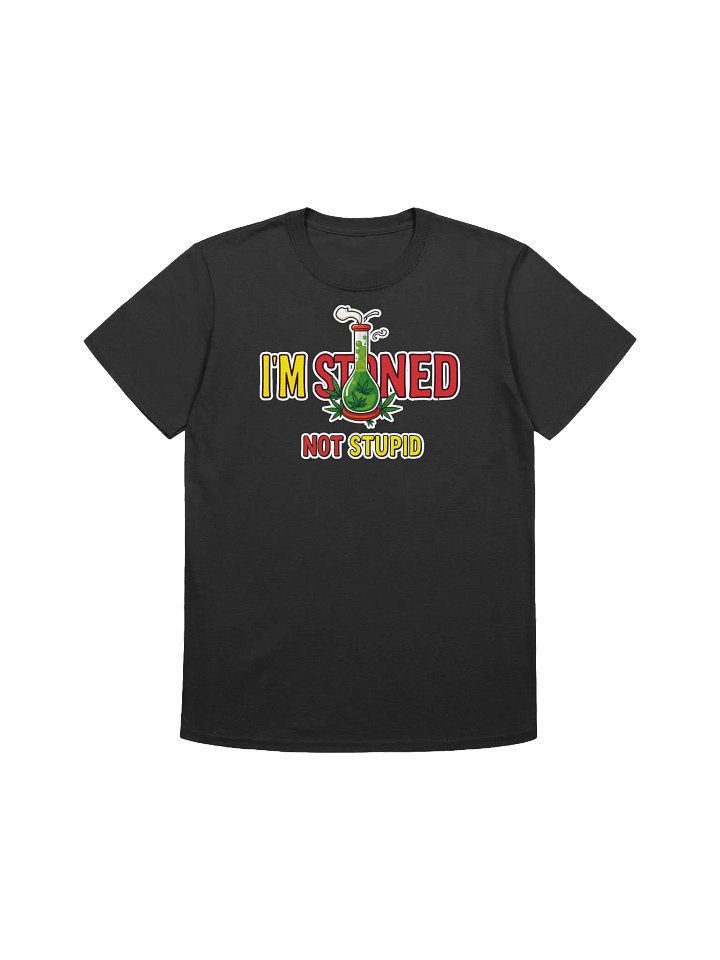 420 Weed-Stoned, Not Stupid-A Funny Cannabis Graphic T-Shirt product image (4)