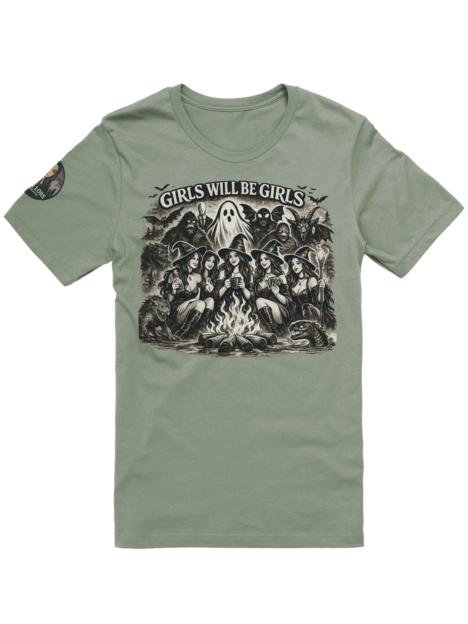 GIRLS WILL BE GIRLS SUPER SOFT T-SHIRT (SOLID COLORS) product image (1)