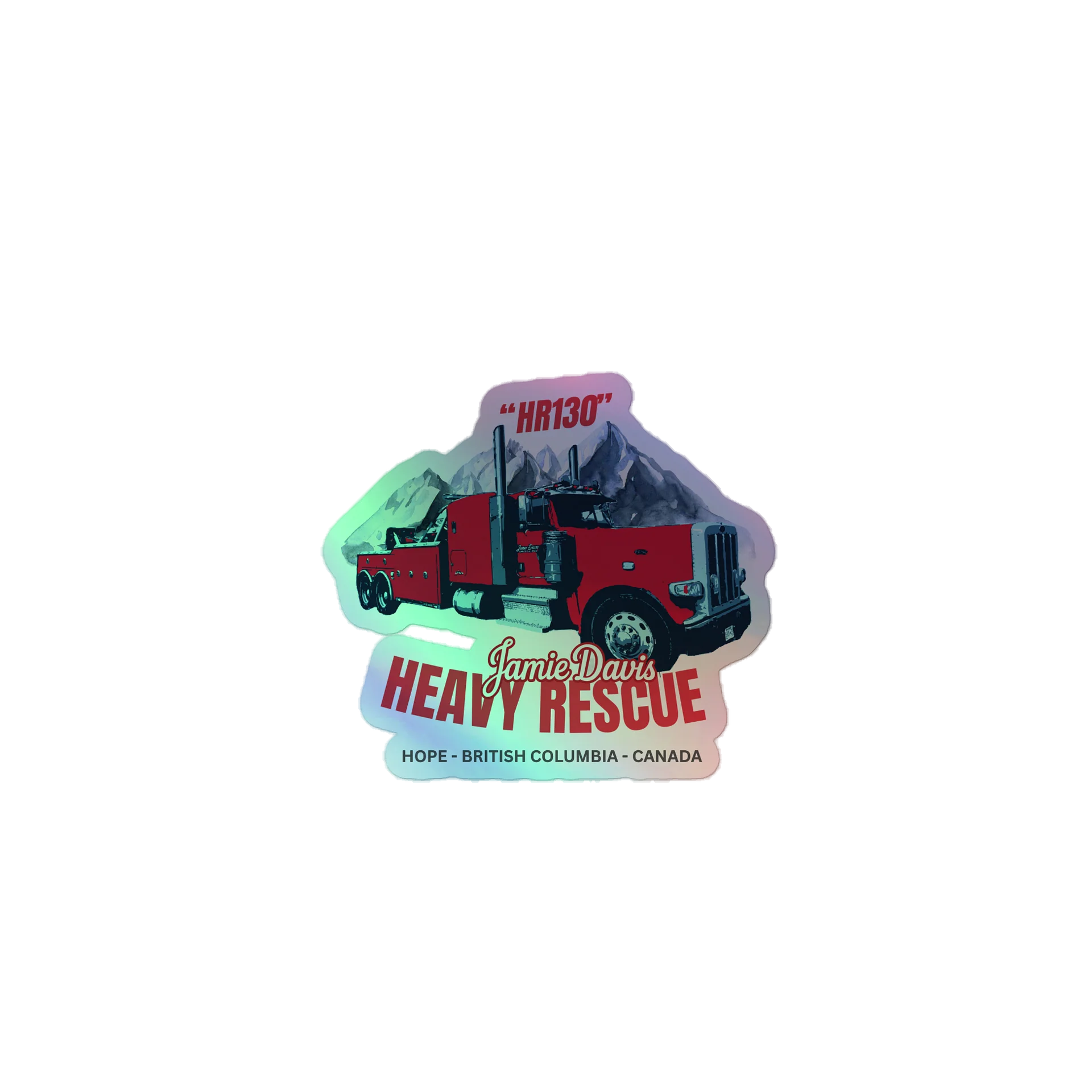 HR130 Holographic Sticker Sheet product image (1)