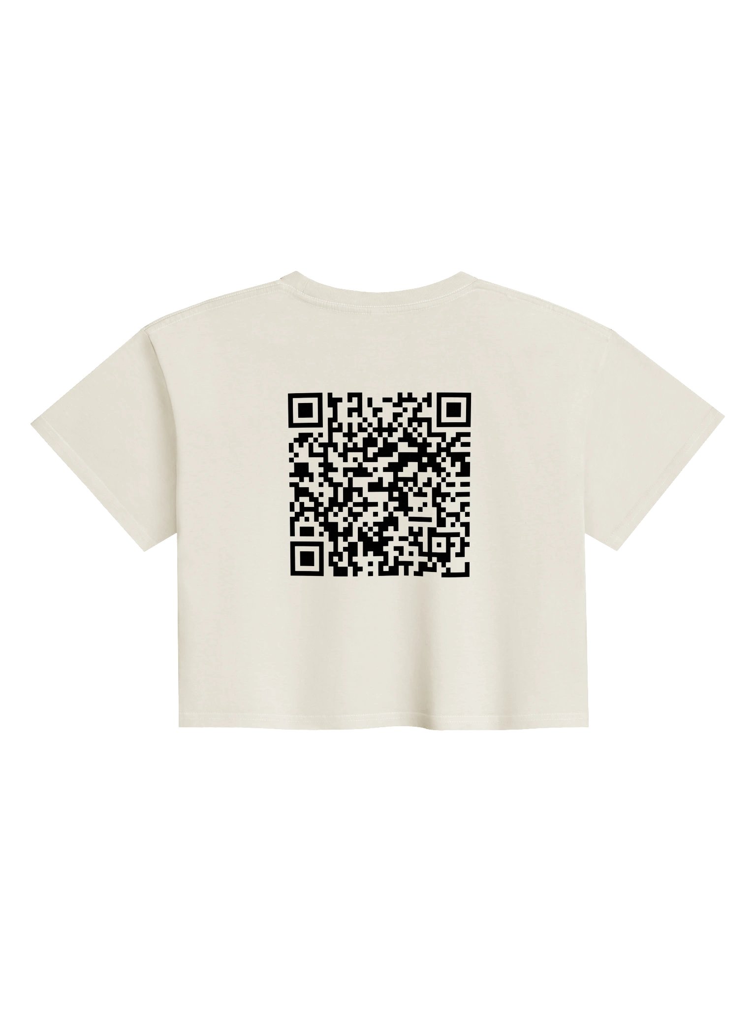 Womens Crop QR Code product image (2)