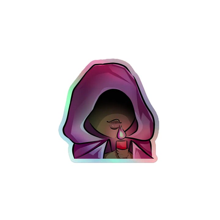 Holographic Cult Sticker product image (1)