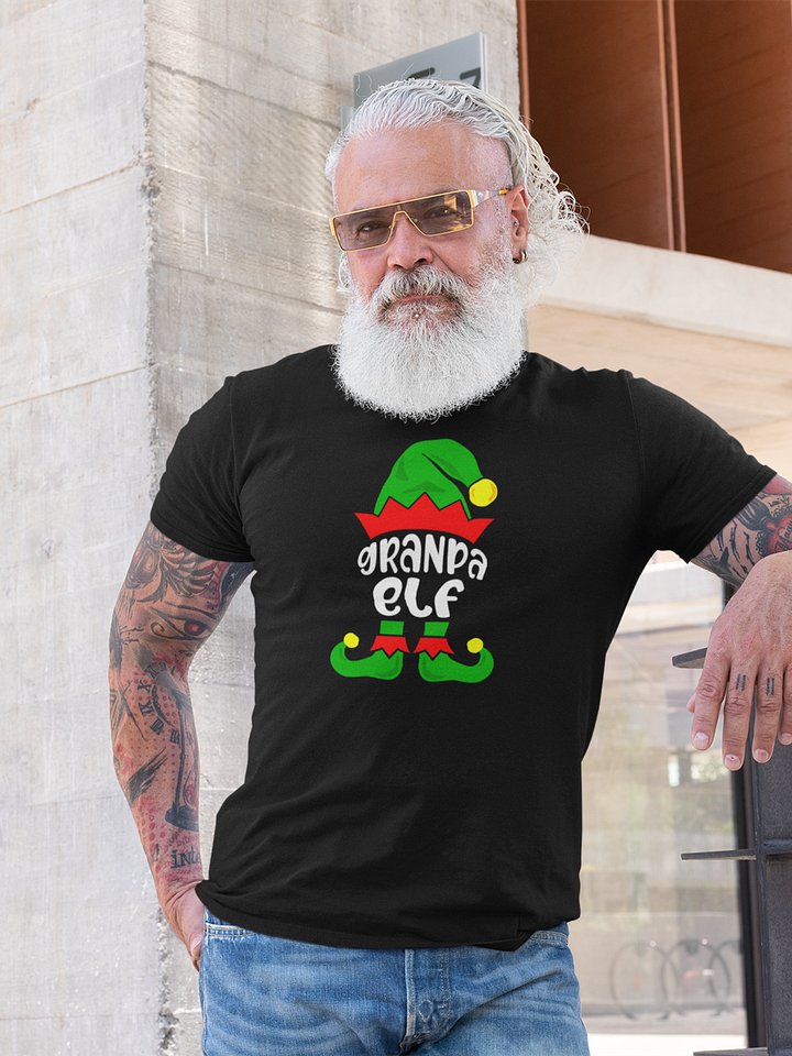 "Grandpa Elf" T-Shirt product image (1)