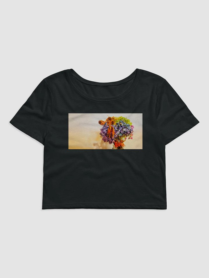 Dead Flowers Art Crop Top product image (2)