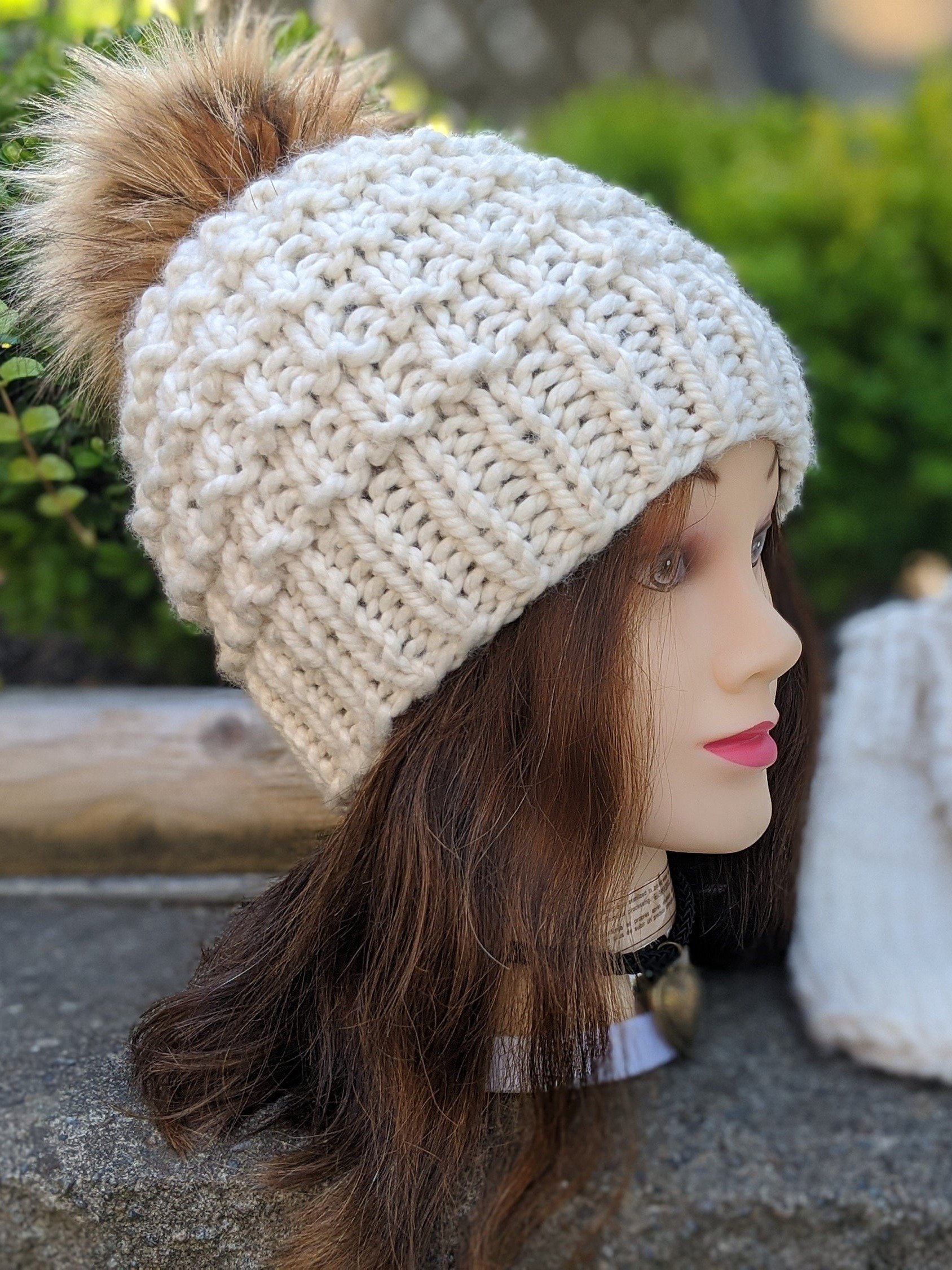 Vortex Bulky Knit Hat Pattern product image (6)