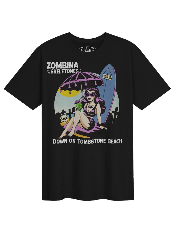 "Down On Tombstone Beach" unisex sofstyle T-shirt product image (1)