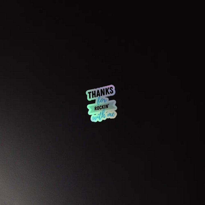 Thanks for Rockin' with me Sticker product image (4)