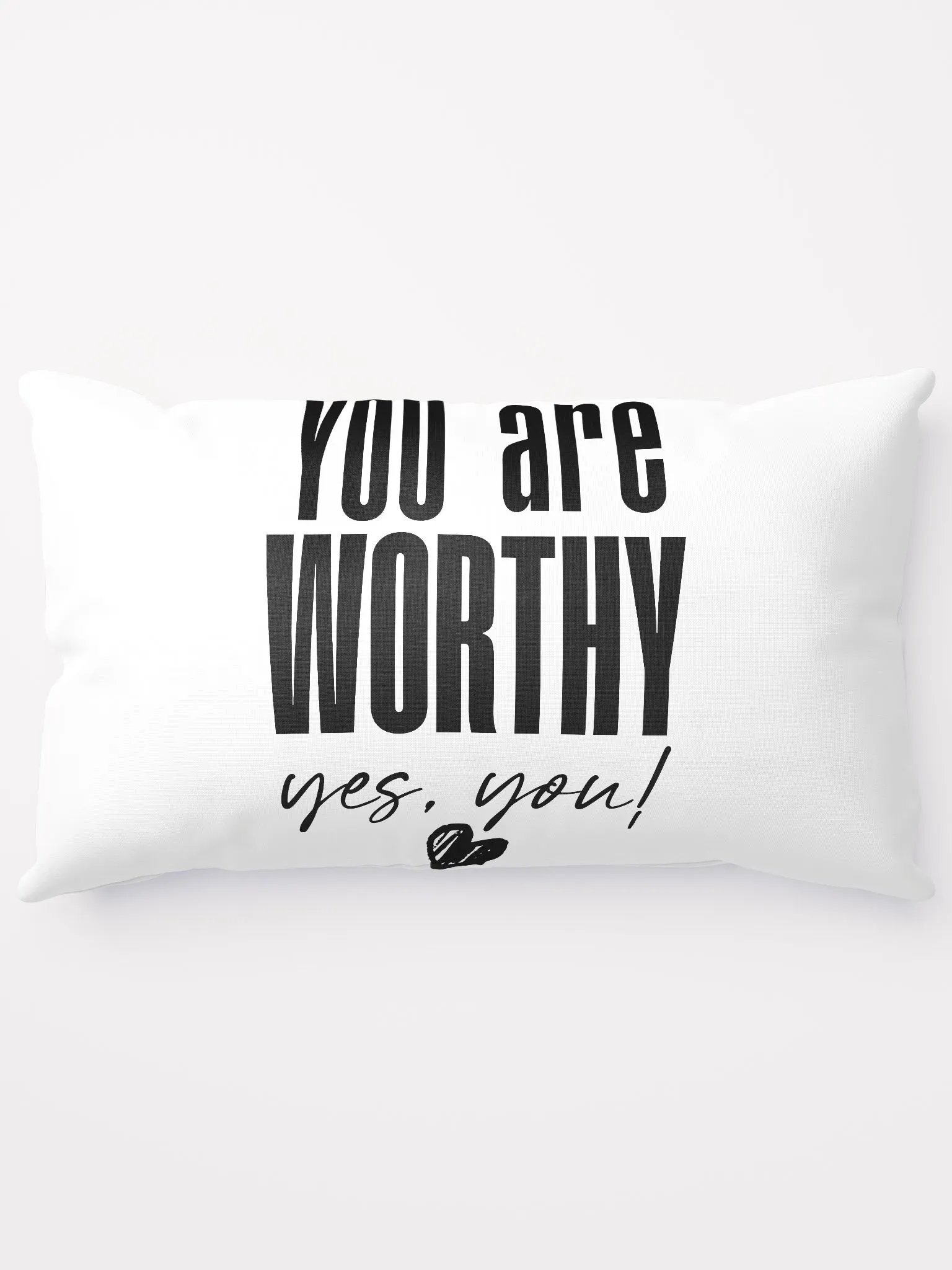 You are Worthy Pillow product image (5)