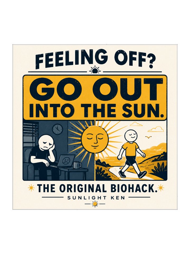 Sticker - Feeling Off? GO OUT INTO THE SUN product image (1)