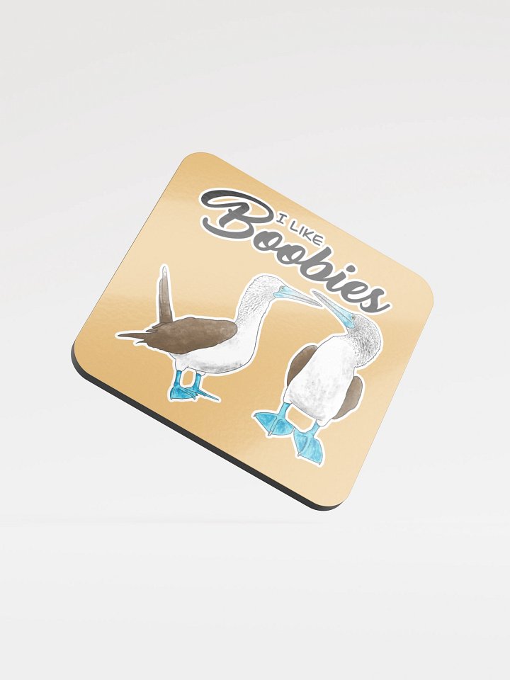 Funky Blue-Footed Boobies Coaster product image (1)